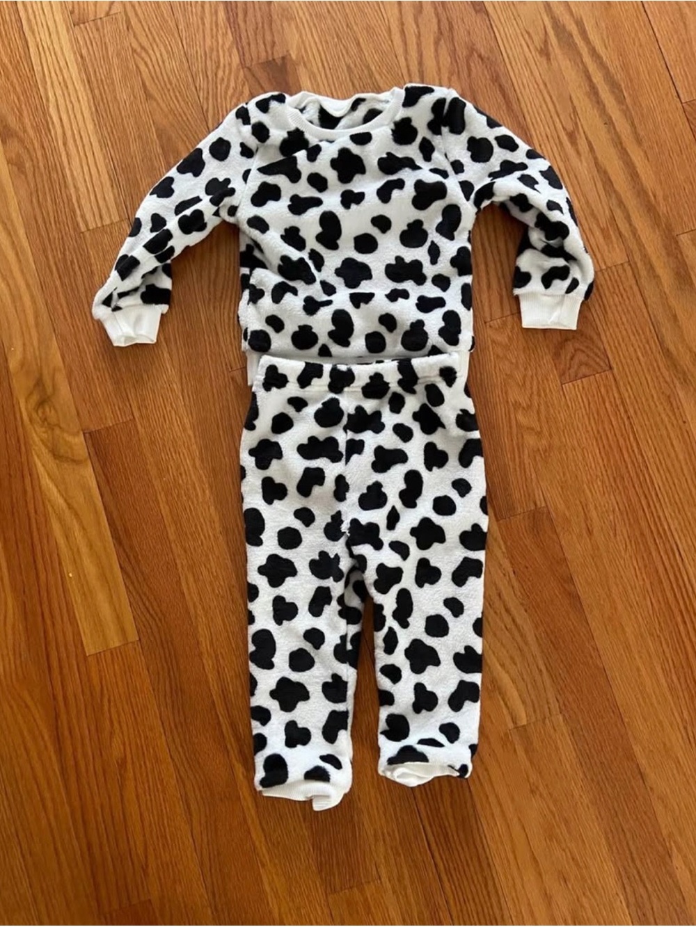 Kids Dalmatian Dalmation Set 2 Piece Costume Size 110 3-4 yo